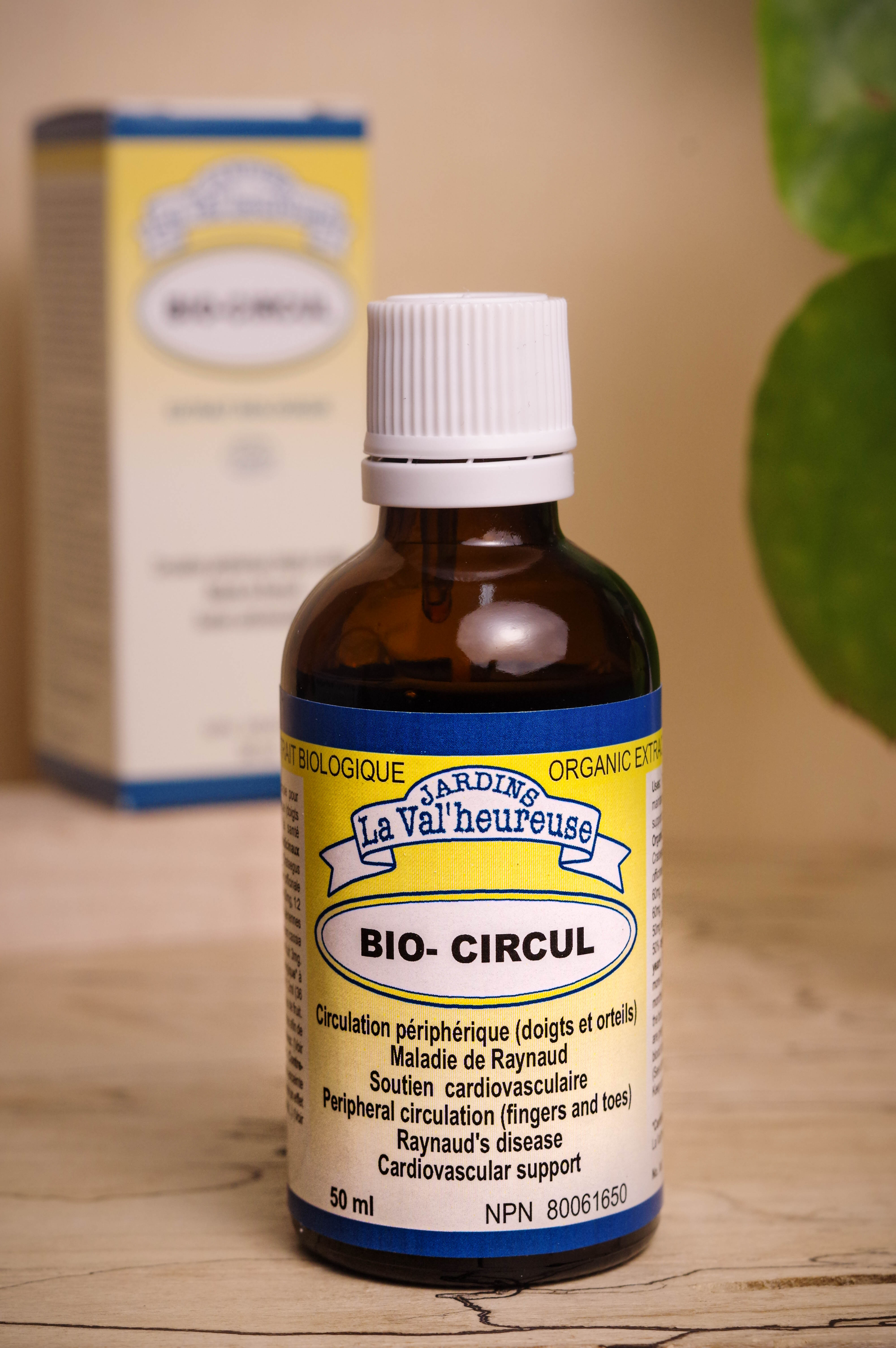 Bouteille du complexe Bio-Circul avec sa boite en arrière plan