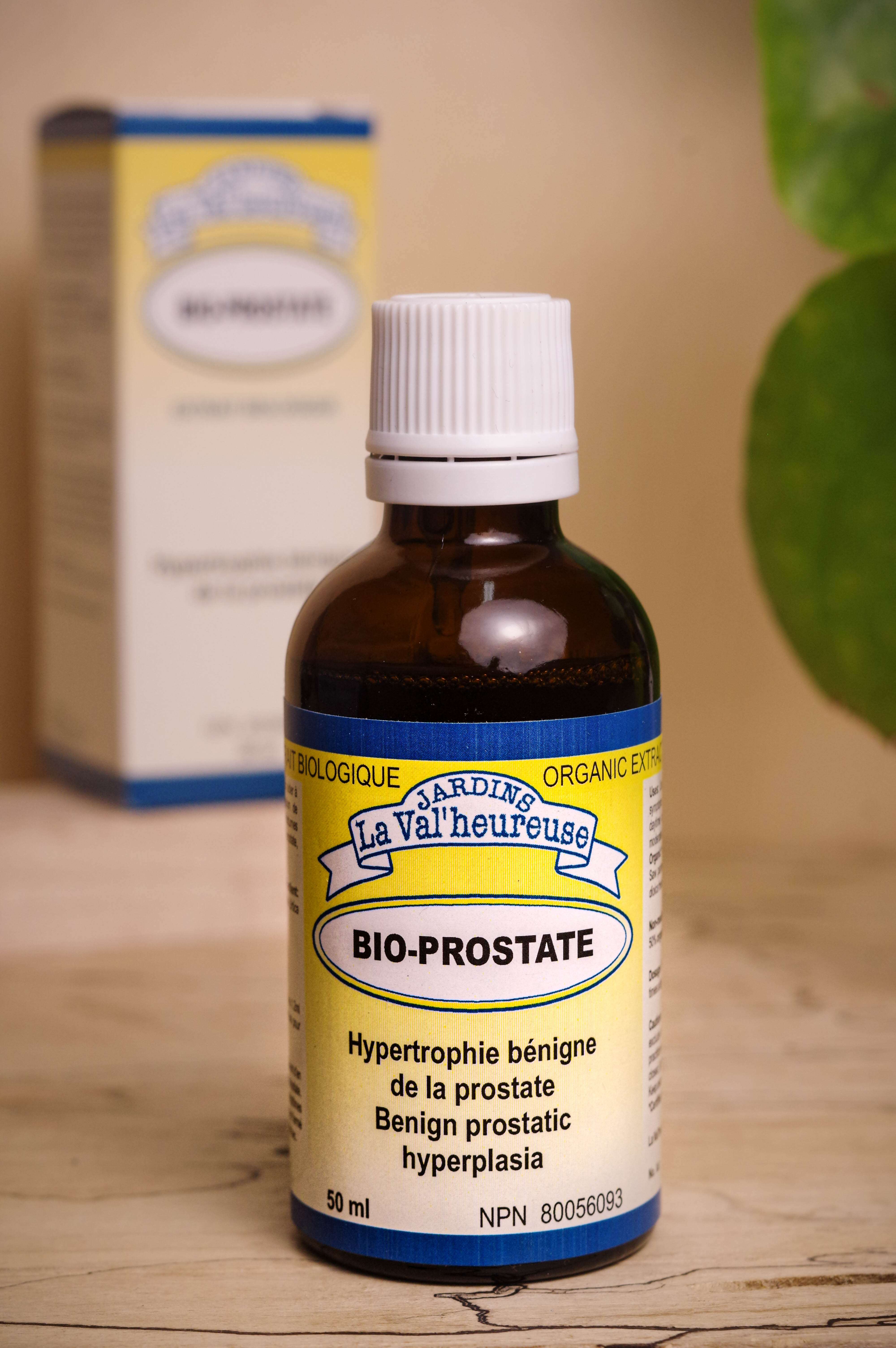 Bouteille du complexe Bio-Prostate avec sa boite en arrière plan