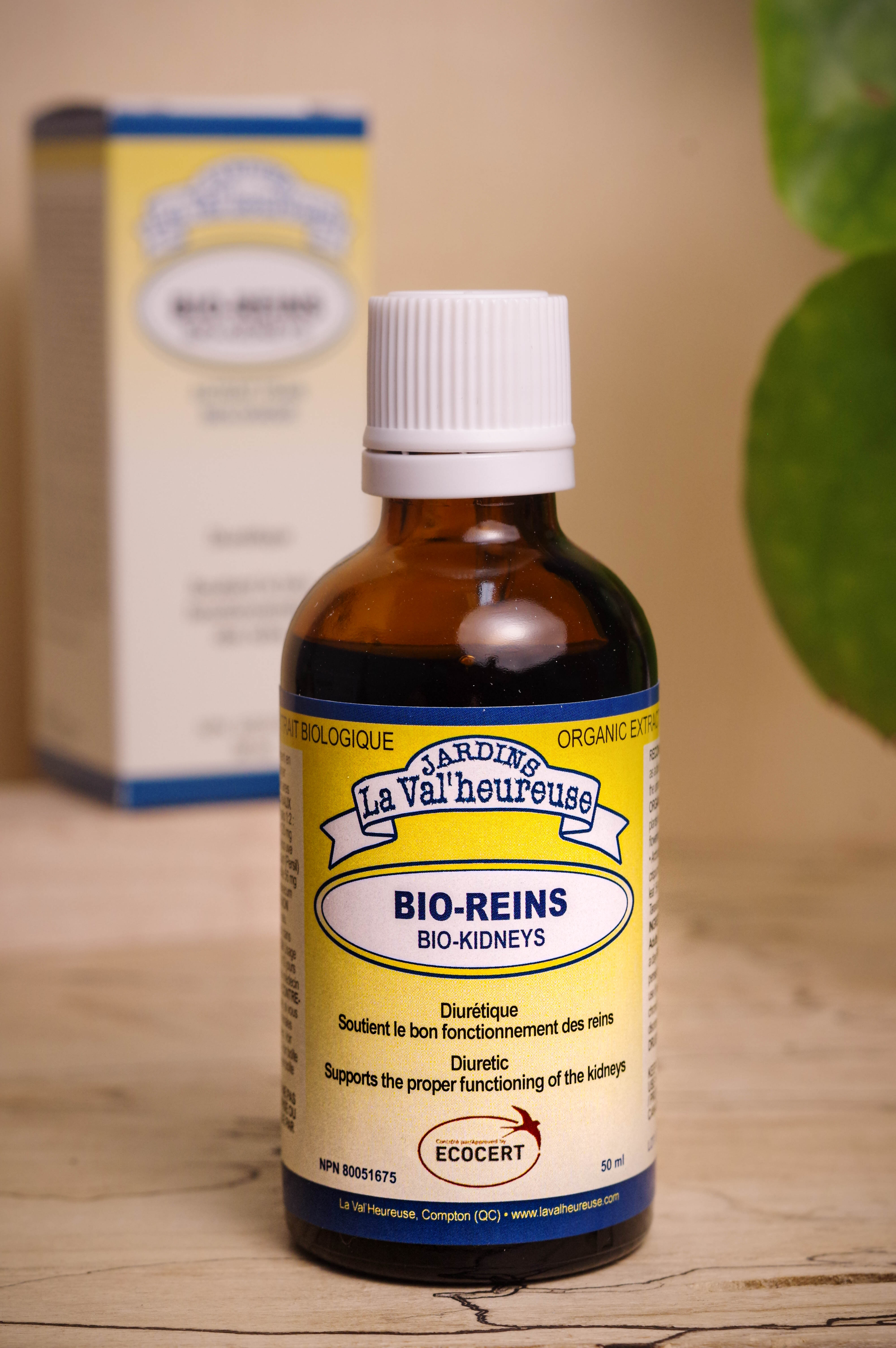 Bouteille du complexe Bio-Reins avec sa boite en arrière plan