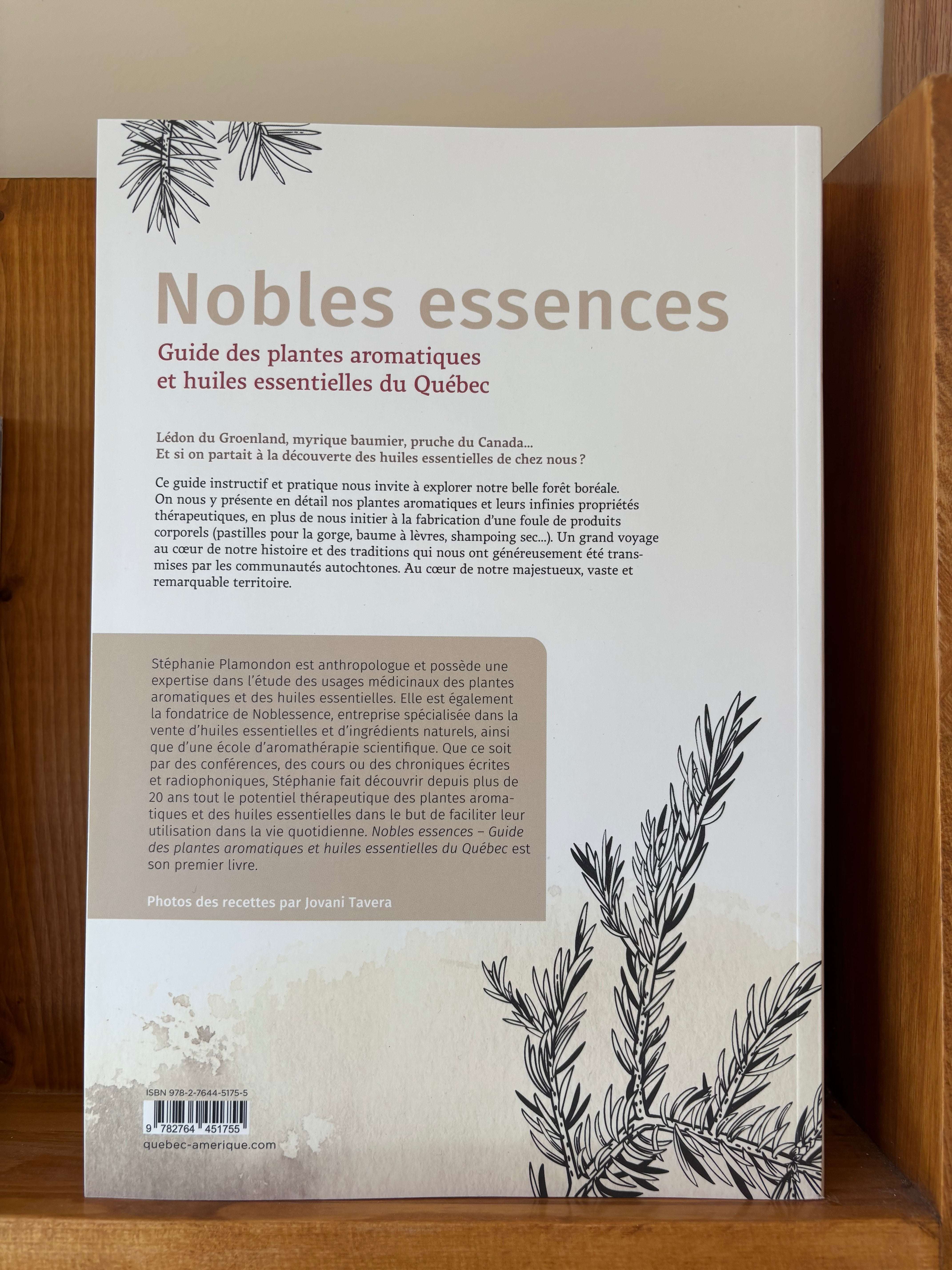 Nobles essences (Livre)