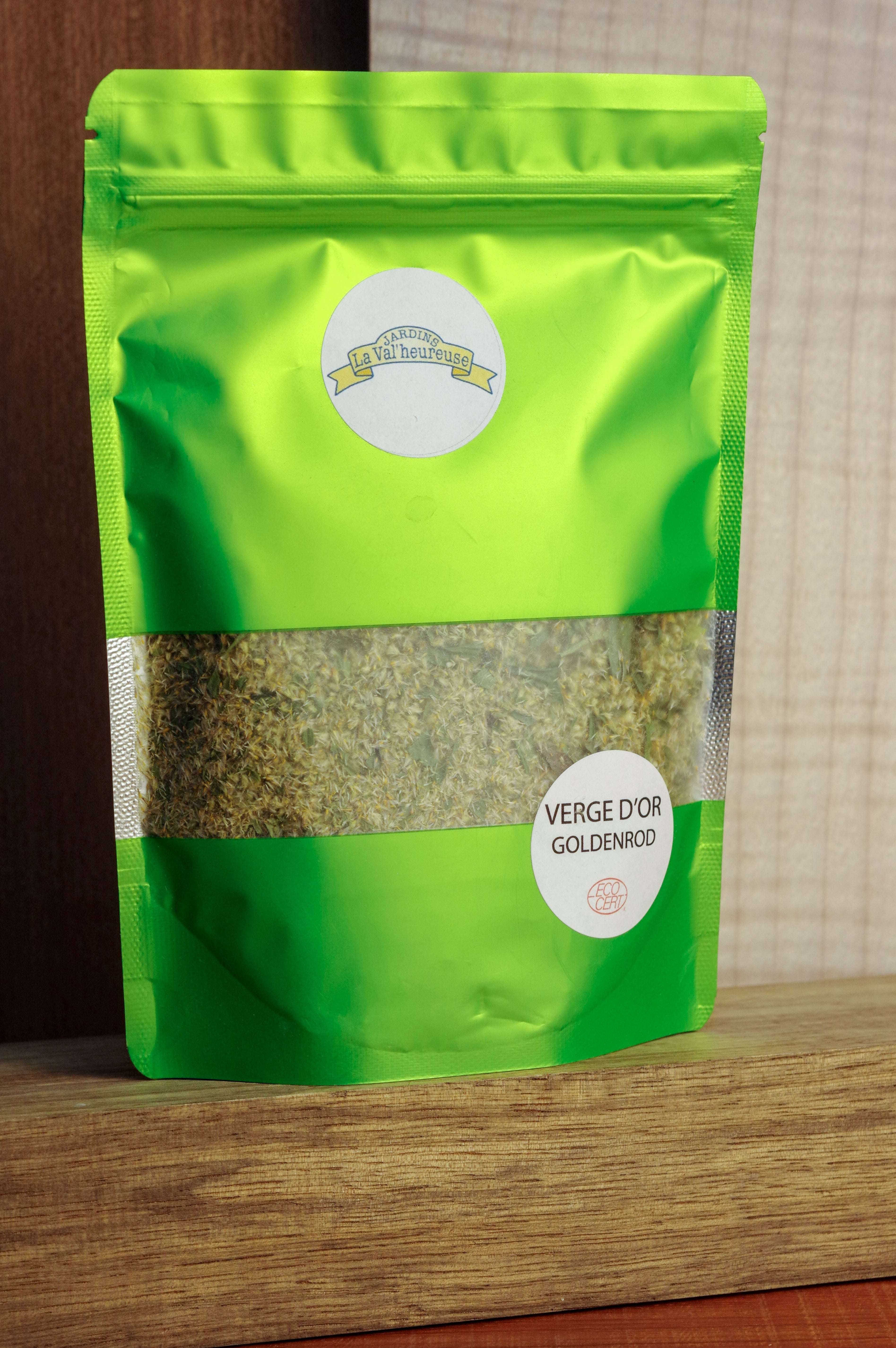 Sachet de 30g de verge d'or séchée