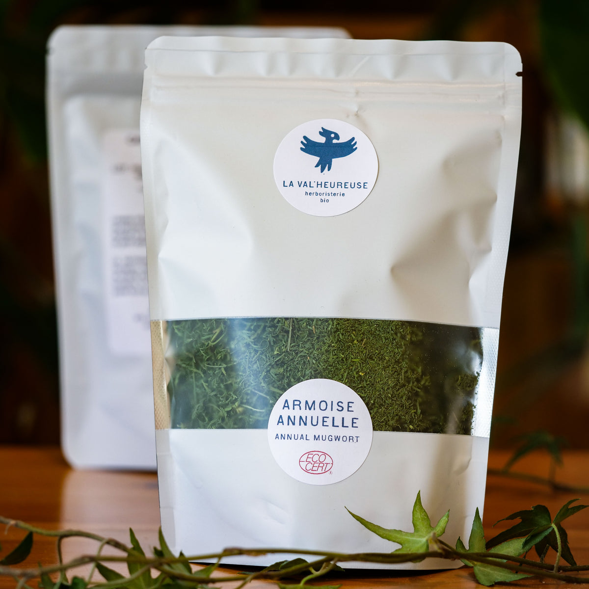 Sachet d'Armoise annuelle biologique séchée La Val'Heureuse.
