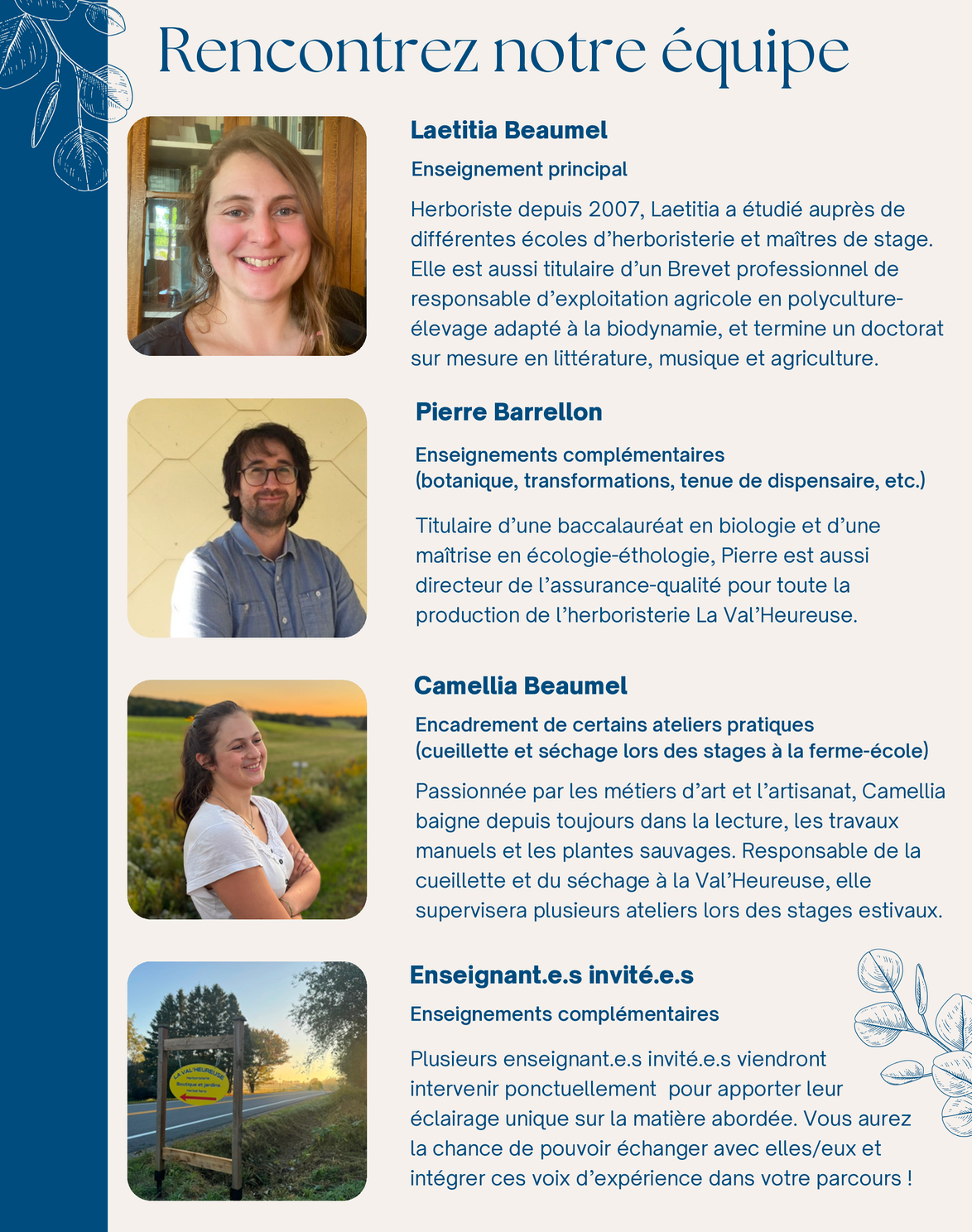 Stage Herboristerie Traditionnelle | Formation 7 jours - La Val'Heureuse