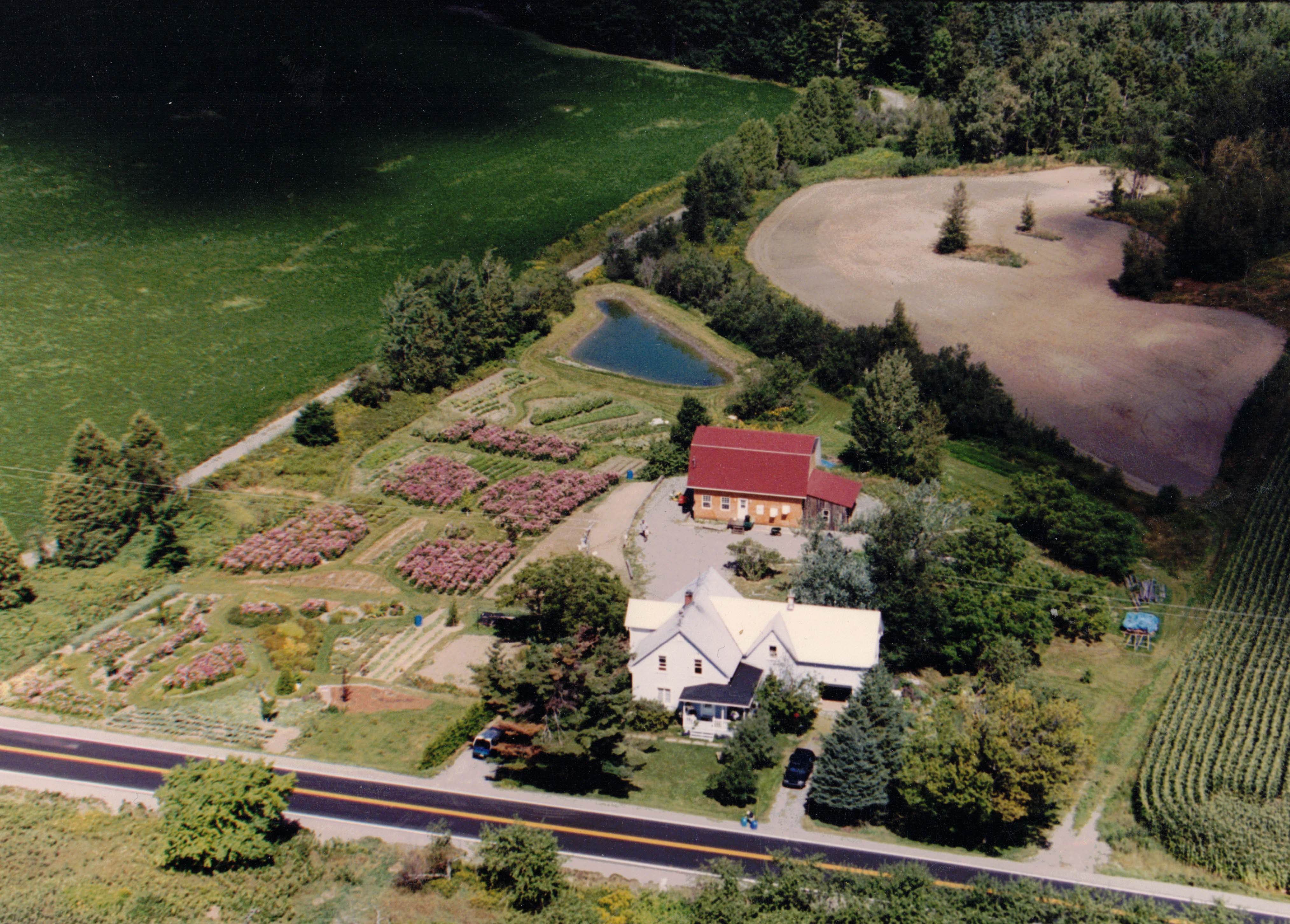 Vue Aérienne de la Val'Heureuse en 2002